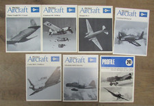 7 ISSUES OF PROFILE AIRCRAFT  ** £4.50 UK POST ** PAPERBACK