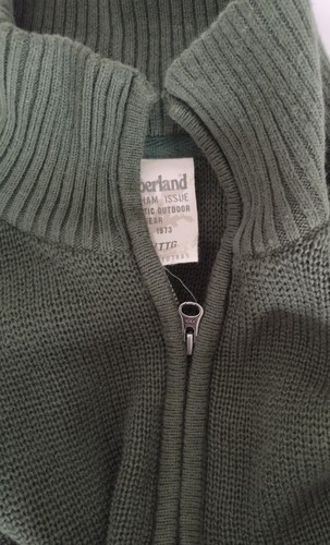 Timberland Sweater Men's Size XXL NEW Olive Green Pullover Long Sleeve NWT - Picture 3 of 14