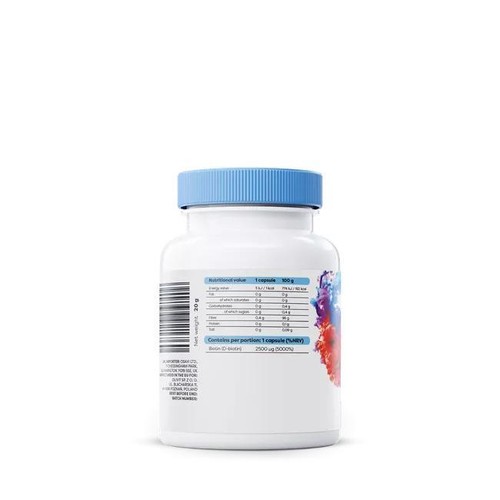 Osavi Biotin - 2500mcg - 60 vegan caps - Picture 2 of 2