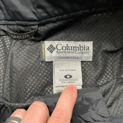 Columbia Pants Adult Medium Black Titanium Omni Tech Cargo Snowboard Ski READ - Picture 5 of 14