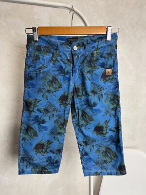 Roberto Cavalli Junior Shorts Fish Print Kids for10 years 154 height