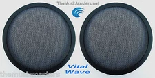 2X 6.5" inch Sub Woofer Clipless Fine Mesh GRILL Speaker Protective Covers VWLTW