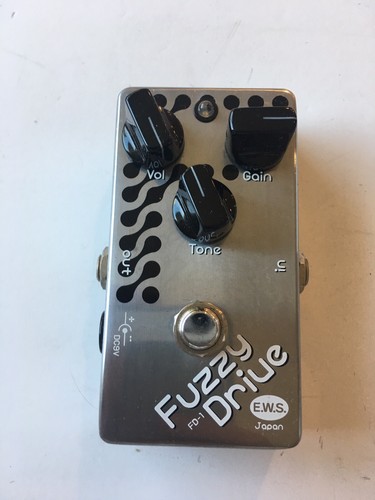 E.W.S. FD-1 Fuzzy Drive Fuzz Distortion EWS Guitar Effect Pedal MIJ Japan + Box - Picture 2 of 7
