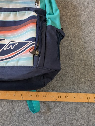QUIKSILVER Backpack 16" BACKPACK Stripes School Laptop - Picture 10 of 11