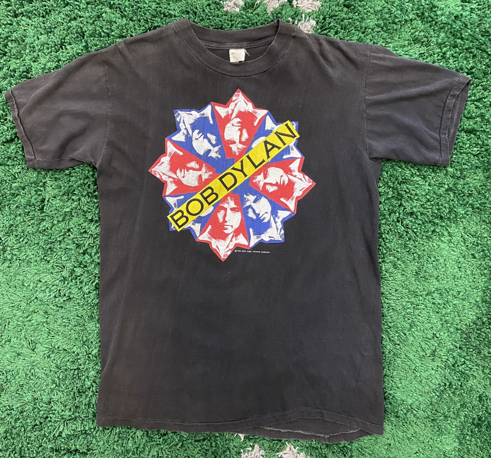 1988 Vintage Bob Dylan Statues Made of Matchsticks Ba… Gem