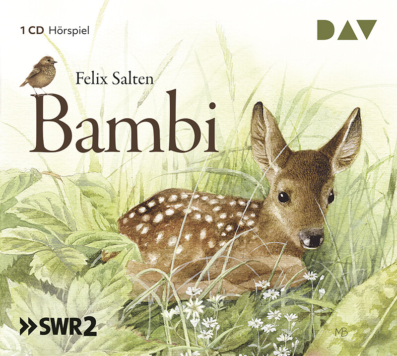 Thumbnail - Felix Salten | Bambi, 1 Audio-cd | Audio-cd | Deutsch (2017) | 82 Min.
