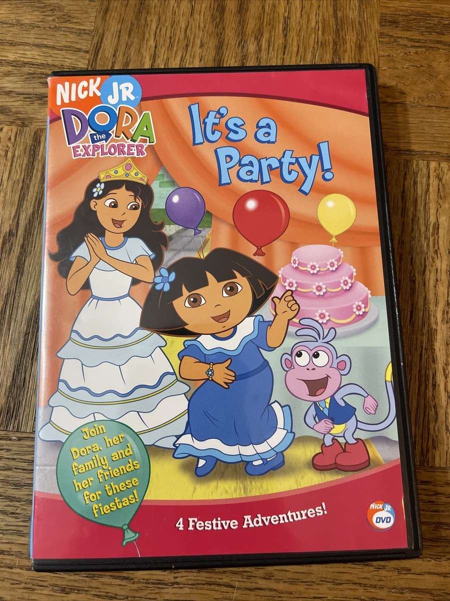Dora The Explorer It's A Party DVD 97368866546 | eBay