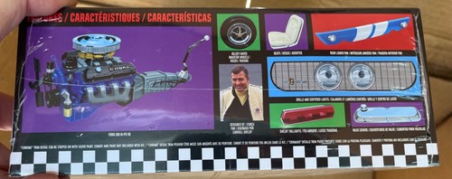 AMT 834 1967 Ford Shelby Mustang GT-350 in black kit 1/25 McM FS - Picture 3 of 3