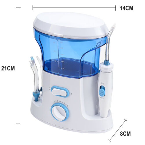 Cordless Water Flosser Dental Electric Oral Irrigator Teeth Cleaner 7 Jet Tips - Picture 2 of 12