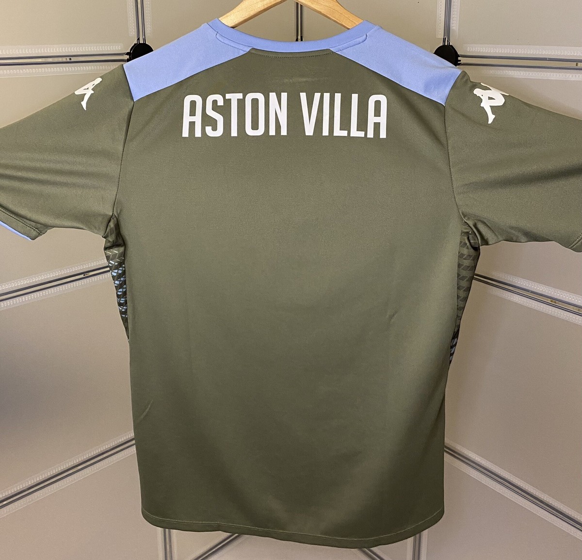Kappa Aston Villa Training Kit 2021/22 - Men's Large Mint