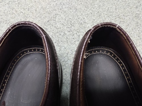 Footjoy Professional Brown Spikeless 10M Leather Golf Shoes - 第 9/13 張圖片