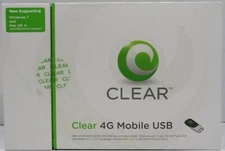 New Clear 4G Mobile USB Hotspot | NIOB - NEW IN OPENED BOX