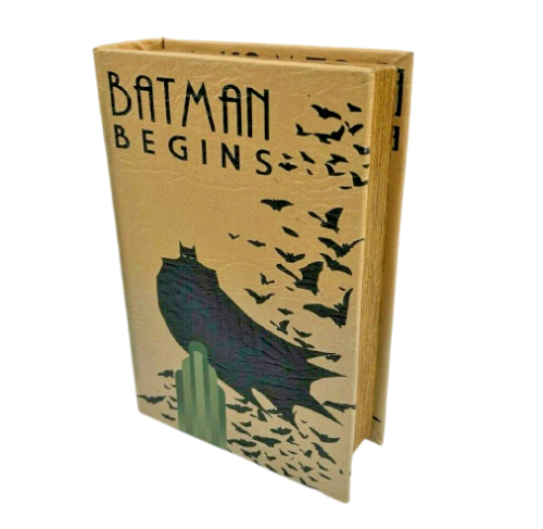 Batman Begins Book Box Secret Storage 23cm Vintage - Picture 1 of 9
