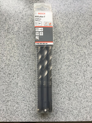 Hammerbohrer Bosch SDS-PLUS  plus-7 , 10er Pack , Ø 12x 150/215mm