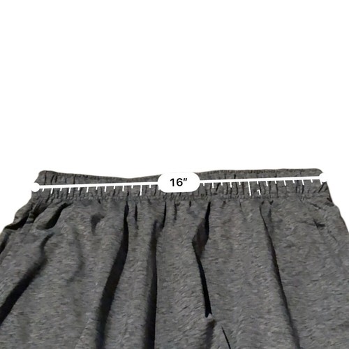Nike Men's Dri Fit Yoga Heather Gray Standard Fit Activewear Shorts Sz L NEW - Picture 7 of 8