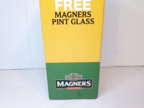 Magners Irish Cider Pint Glas mit Box Man Cave Hausbar Markenglaswaren - LNC - Bild 8 von 11