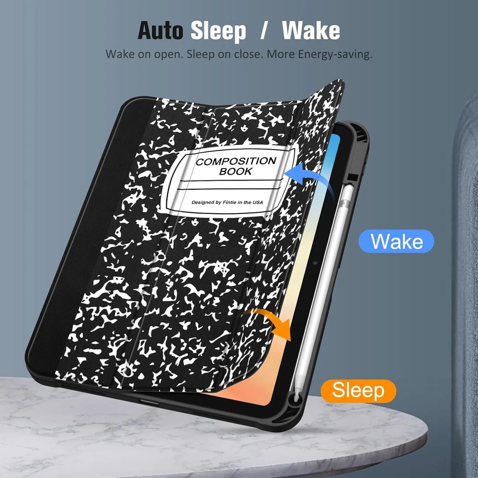 Чехол SlimShell для iPad (A16) 11 11 дюймов 2025/iPad 10 10,9 дюйма мягкий термополиуретановый чехол - Изображение 3 из 4