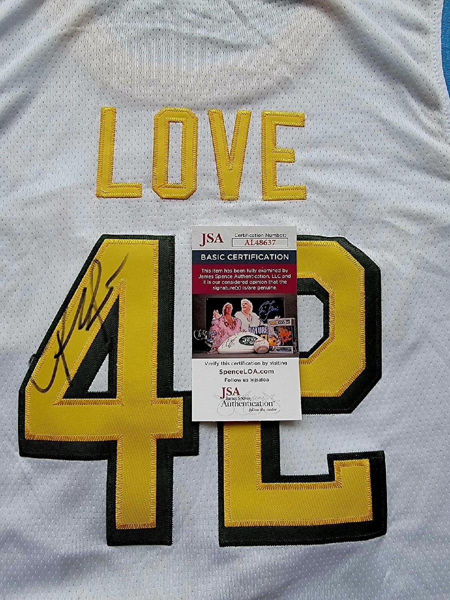 Kevin Love Signed UCLA Bruins Custom Pattys Jersey Size L JSA CERTIFIED
