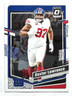 DEXTER LAWRENCE New York Giants 2023 Panini Donruss Optic Football Card #143