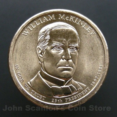 2013-P William McKinley PRESIDENTIAL DOLLAR COIN