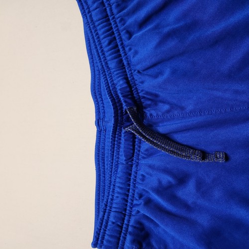 Under Armour Heat Gear Shorts Boys Size Large Blue Drawstring Pockets I3 - Picture 2 of 11