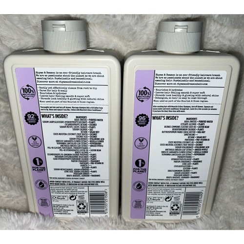 Rhyme & Reason Nourish & Smooth Shampoo & Conditioner Dull Frizzy Hair Serum - Bild 2 von 6