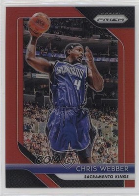 2018-19 Panini Prizm Red Prizm 150/299 Chris Webber #165 HOF 0b4t
