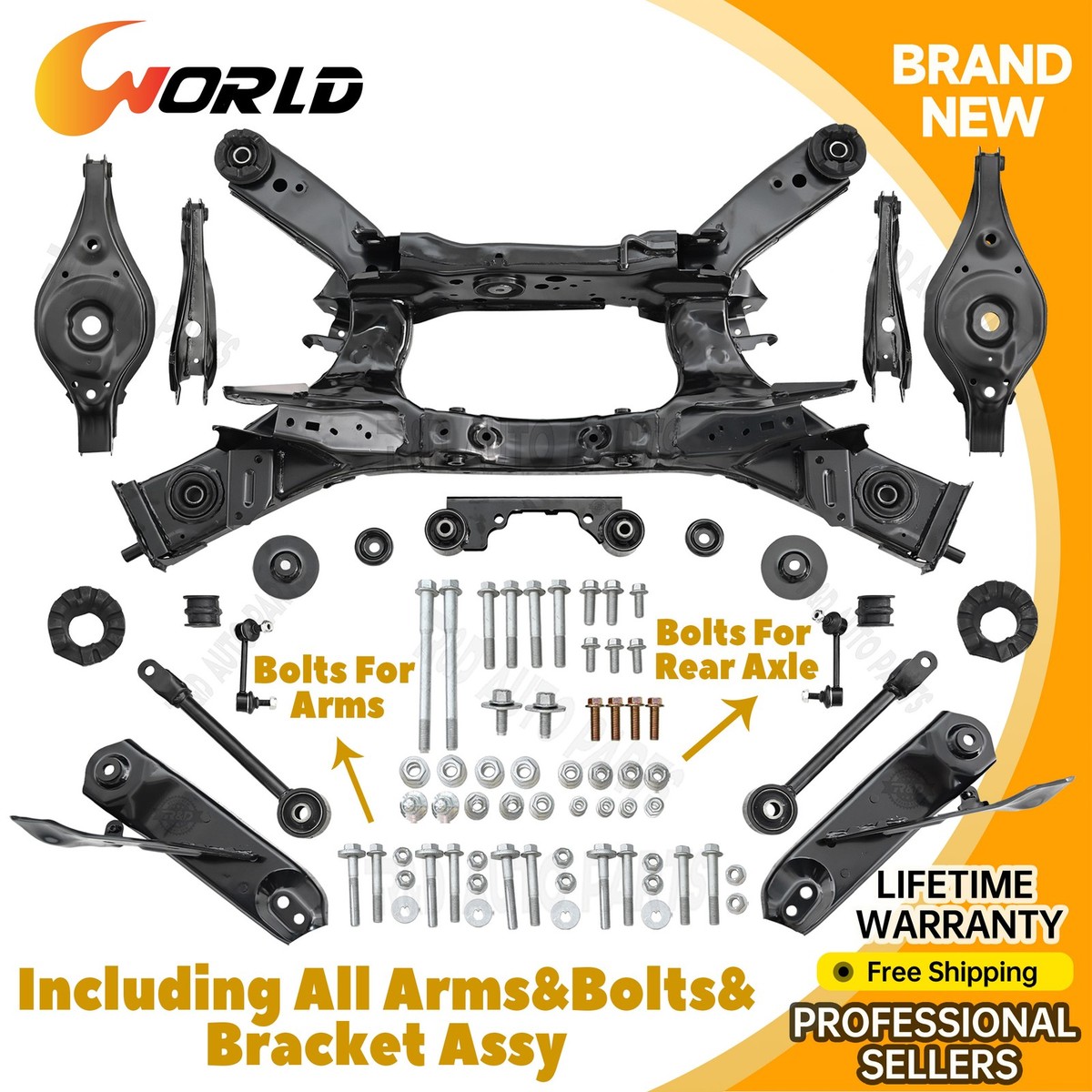 2003-2007 Nissan Murano AWD 4WD Rear Crossmember Suspension