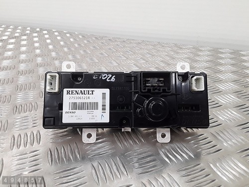 2021 RENAULT MASTER CLIMATE CONTROL UNIT AC 275106521R - Picture 2 of 6