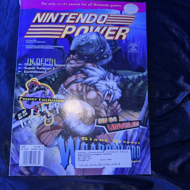 Nintendo Power Volume 73