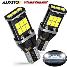 For Chevy Impala 2000-2014 921 T15 LED Bulbs Reverse Backup Light 6000K Bright