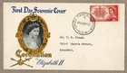 Australia 1953 Coronation FDC Cover NSW Postmark CHIEF PARCELS OFFICE