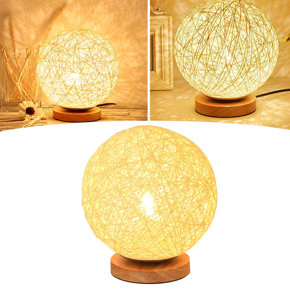 15 Cm Dimming Lights Child Small Decorative Lamps Rattan