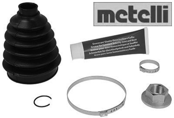 Metelli 13-0351 Faltenbalgsatz FüR Antriebswelle Achsmanschette Set Satz-image