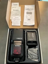 Godox Ving V860II-C E-TTL Li-ion Flash Speedlite for Canon Cameras Used