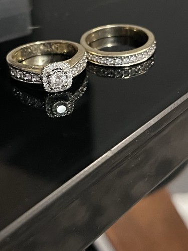 Wedding Set / engagement set 1ct Total