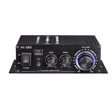Protable 2.0 Channel AK280 Mini HIFI Stereo Audio Power Digital Amplifier