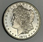 GEM BU 1879-S Morgan Silver Dollar (all original!), U.S. $1 Coin Mint State MS