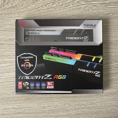 Trident Z RGB Series DDR4 RAM (XMP) 16GB (2x8GB) 3600MT/s CL18-22-22-42 1.35V...