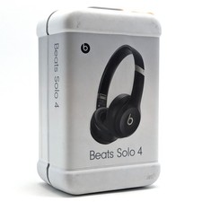 Beats by Dre Solo 4 Over-Ear Headset Matte Black Bluetooth Wireless MUW23LL