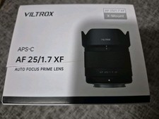 Viltrox AF 25mm f/1.7 Air STM ASPH IF Lens - Fuji X Mount