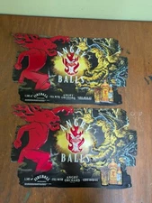 Fireball Whisky And Angry Orchard "Angry Balls" Two Metal Signs NEW 16" X11"