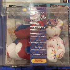 Salvinos Bammers All American Collectors Edition Mark McGwire Derek Jeter Set 3