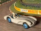 VINTAGE DINKY TOYS ASTON MARTIN #110 RACING CAR GREY ORIGINAL COND