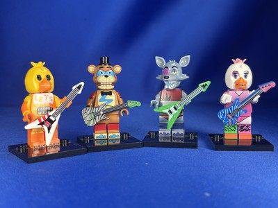 Five Nights at Freddys   Glamrock Freddy Fazbear Bonnie Chica Foxy FNAF Figure
