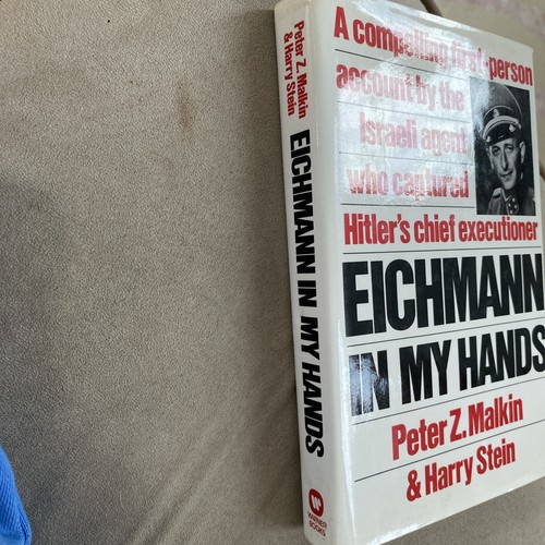 Eichmann in My Hands by Harry Stein & Peter Z. Malkin c 1990 HC DJ (NJ00) - Imagen 3 de 9