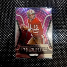 2025 Panini Prizm Prizmatic Joe Montana