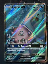 Pokemon TCG Lapras GX 139/149 Sun & Moon Base Set Full Art Holo NM on eBay