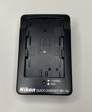 Genuine Original Nikon Quick Charger MH-18a, NO BATTERY or Cord Only Charger