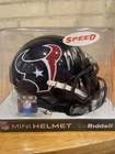 CJ Stroud Signed Mini Helmet Riddell Speed Houston Texans Fanatics COA NFL
